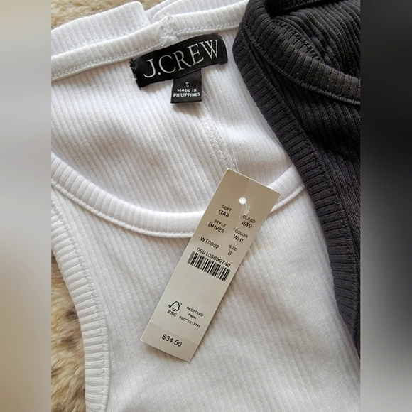 NWT J. Crew New favorite tank top in vintage rib, size small - Picture 9 of 9